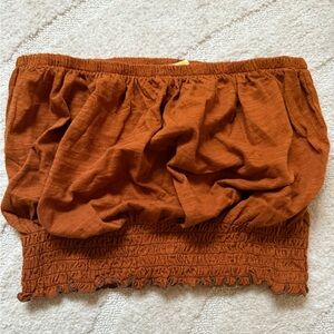 Urban Outfitters Rust Orange Tube Top